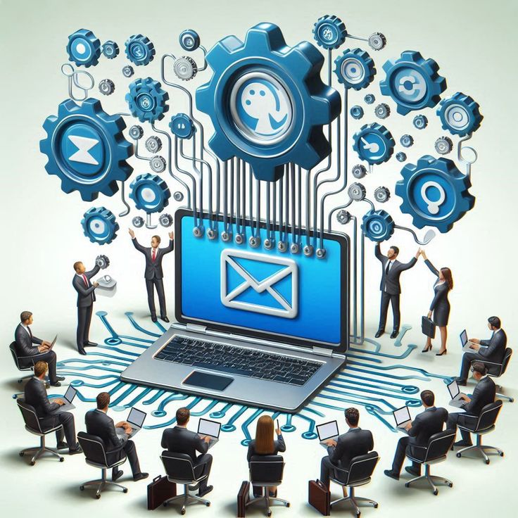 Business email dashboard