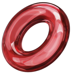 decor ring red